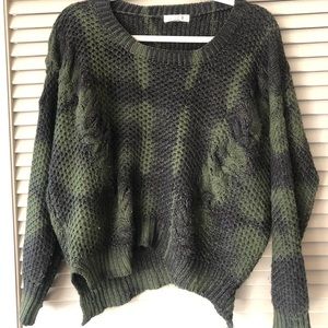 Knot sisters cropped sweater